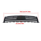 Gloss Black Front Bumper Upper Grille for Ford Edge (2007–2010)