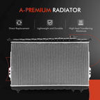 Radiator with Transmission Oil Cooler for Kia Amanti (2004–2006)