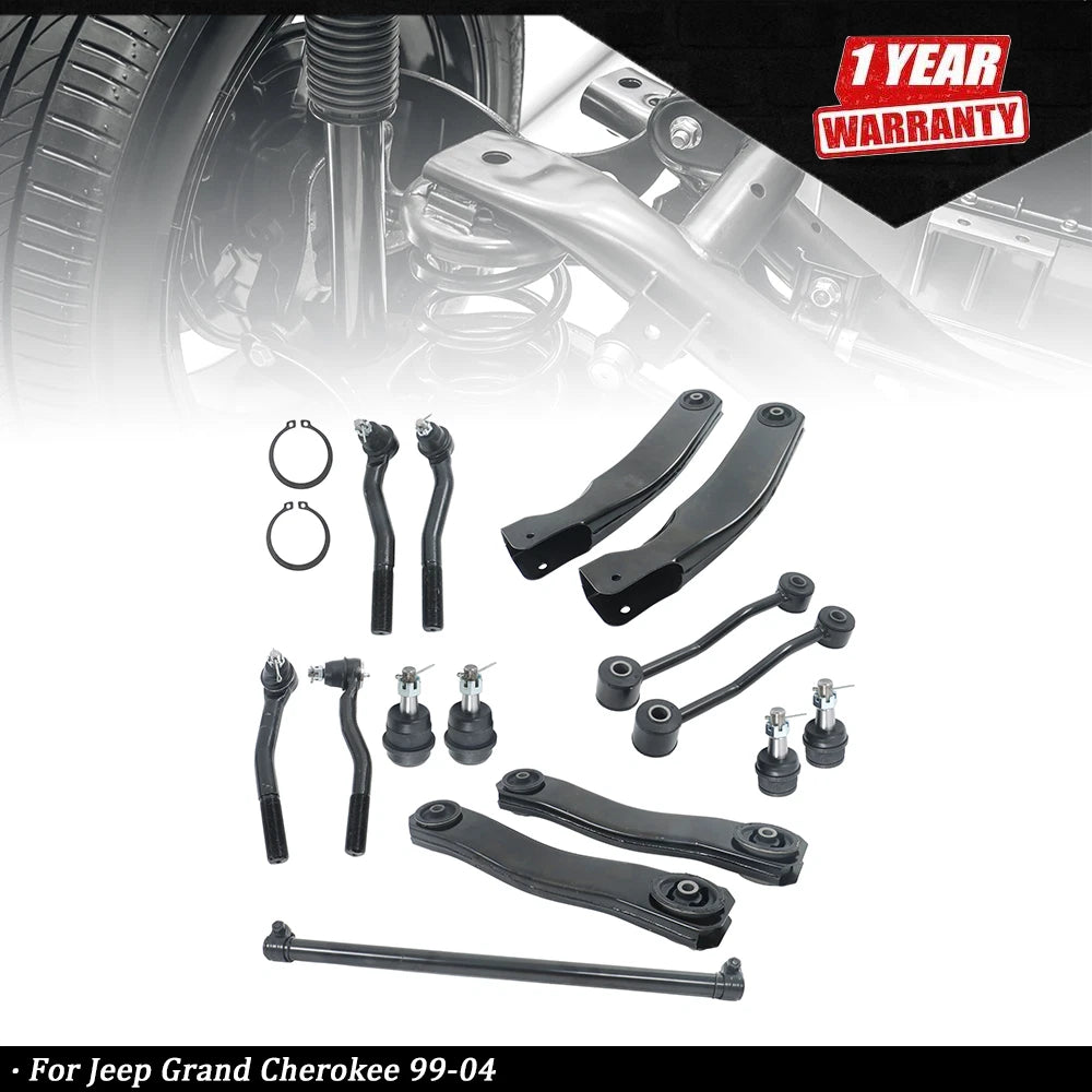 Set of 15 Outer Tie Rod Ends for Jeep Grand Cherokee (1999–2004)