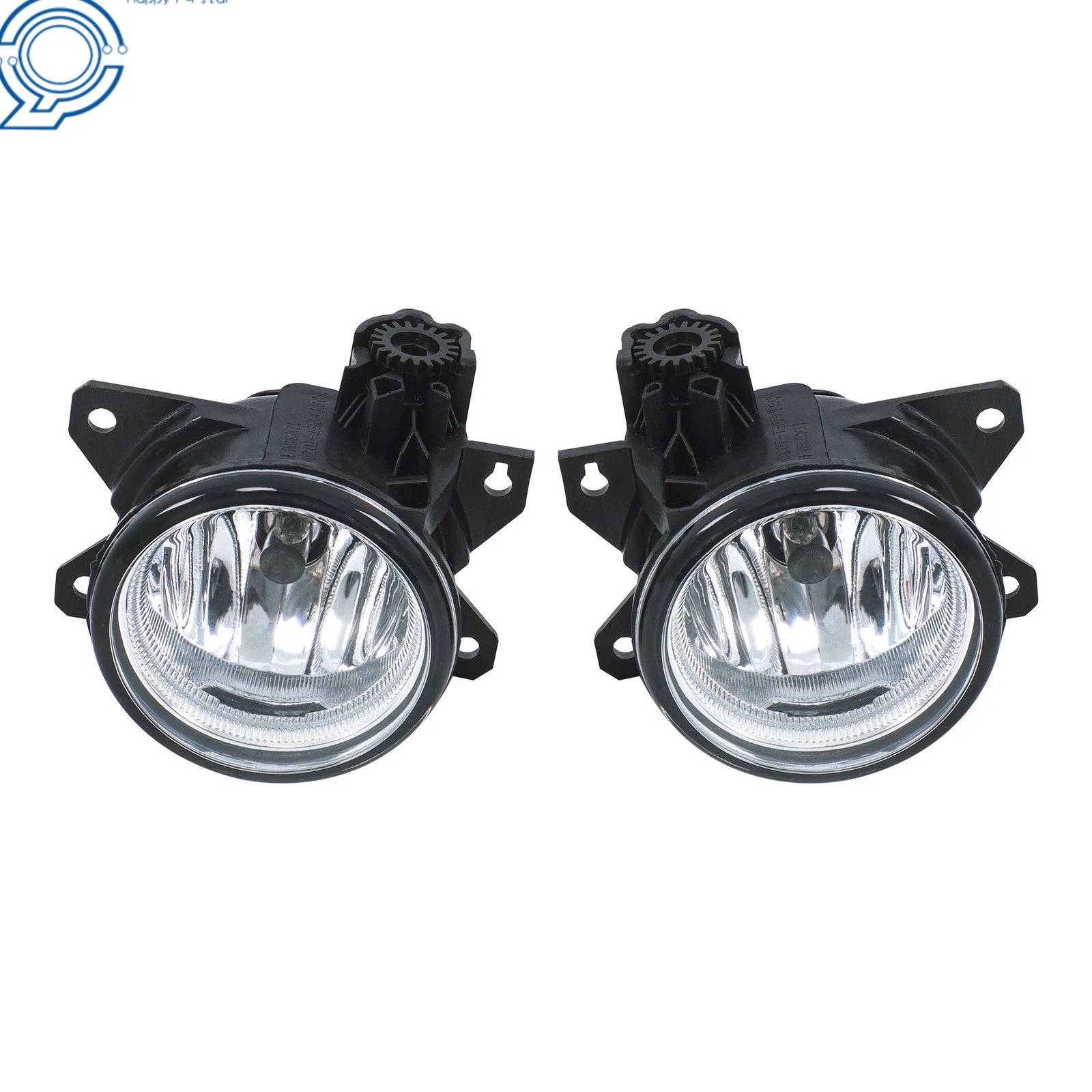Set of 6 Bumper Fog Lights with Cover Bezel for Honda Pilot (2016–2018)