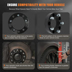 2X 2" Wheel Spacers for Ram 1500 (2012-2018)