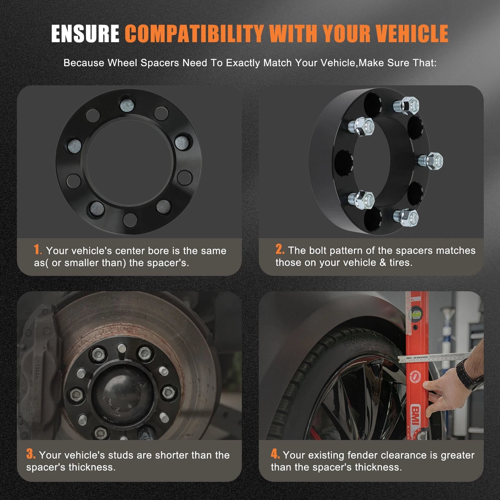 2X 2" Wheel Spacers for Ram 1500 (2012-2018)