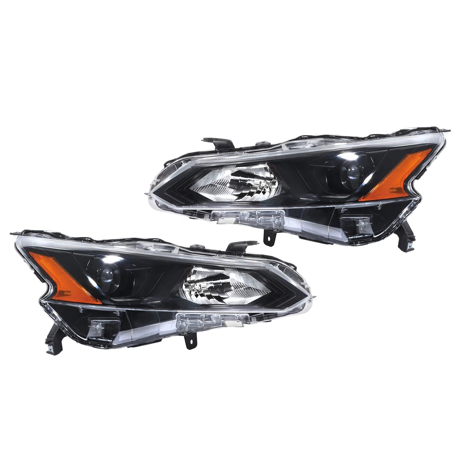 Set of 2 Headlight Assembly for Nissan Altima (2022) Halogen