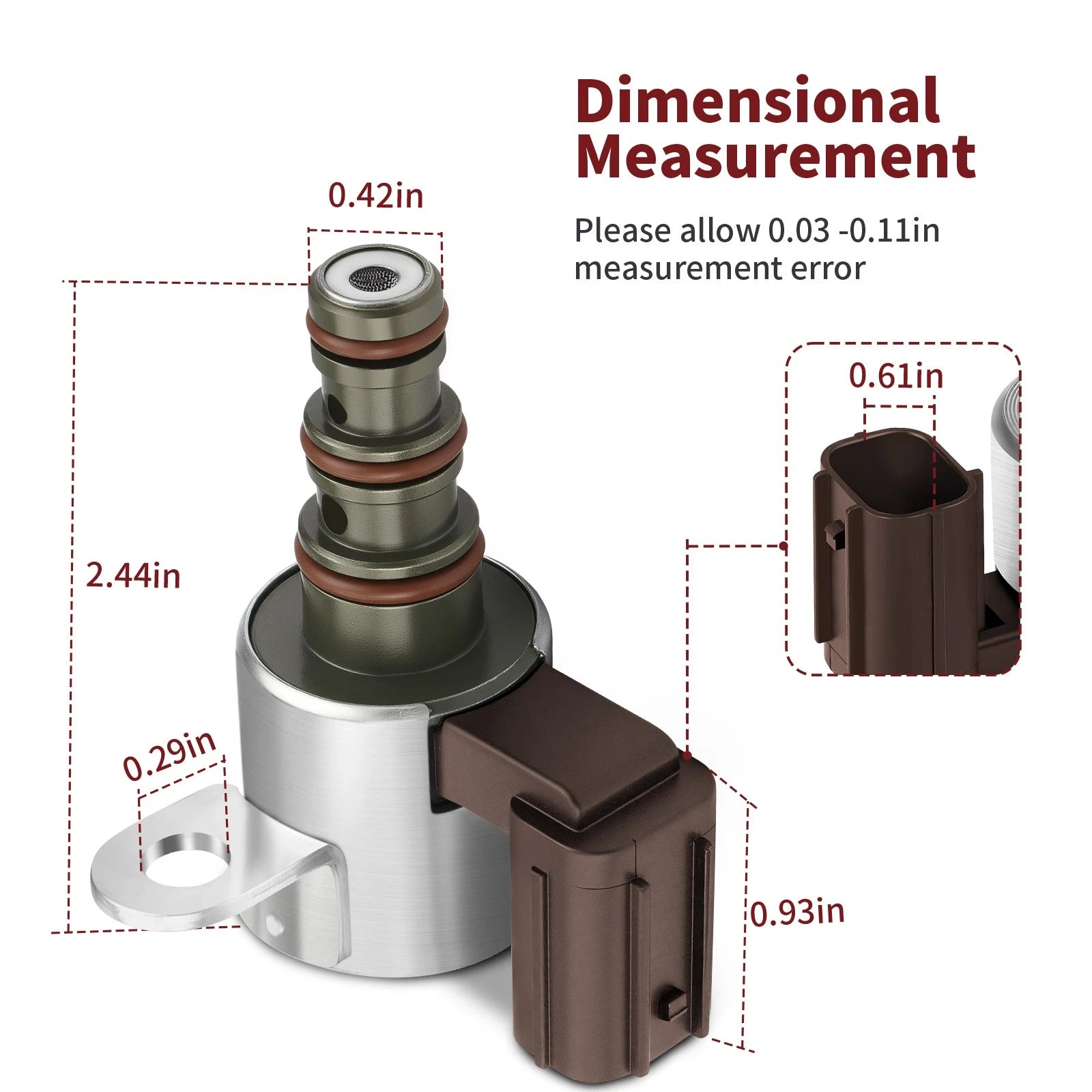 Transmission Shift Solenoid Valve Set for Honda Pioneer 700 (2014-2024)