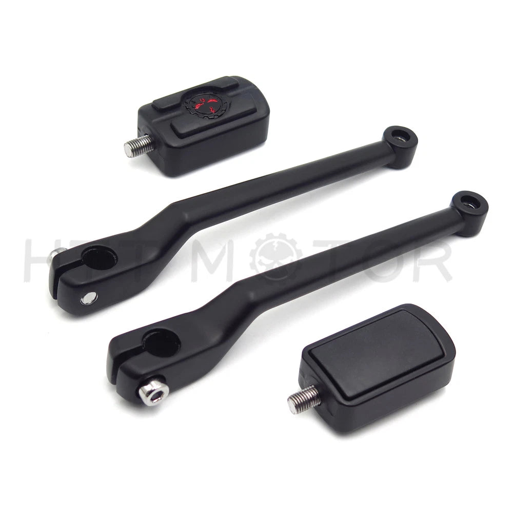 Black Heel Toe Shift Lever Skull Shifter for Harley Sportster XL883 XL1200 XL48 (2004–2023)