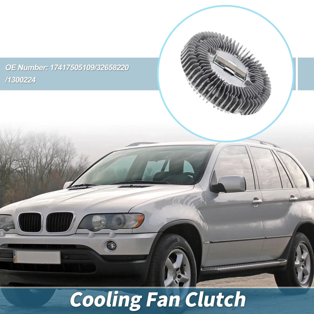 Engine Cooling Fan Clutch for BMW 745i V8 4.4L Petrol Sedan (2002-2005)