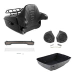 Trunk Backrest Rack Light Speakers for Harley Electra Glide (2014–2026)