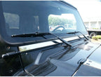 1pc. Luxury FX Stainless Steel 1 1/8" Windshield Trim for 97-06 Jeep Wrangler 2D