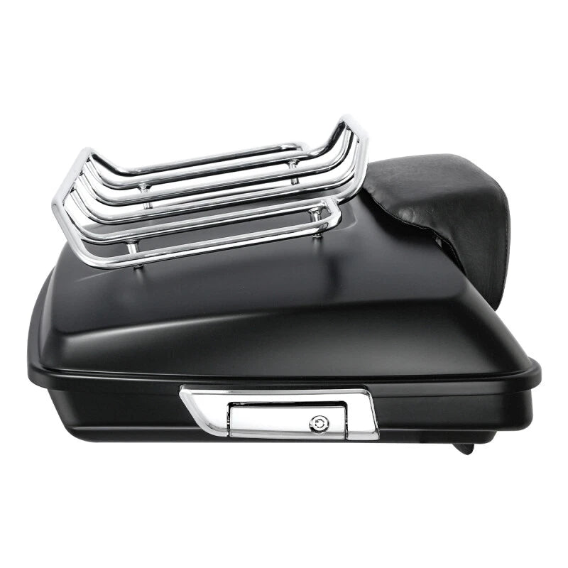Matte Black Razor Trunk Pad for Harley Road Glide (2014–2026)