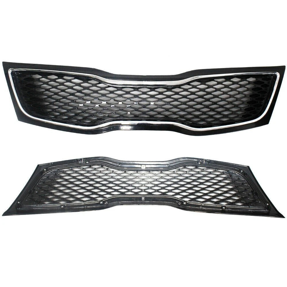 Chrome Front Upper Bumper Grille for Kia Optima (2014–2015)