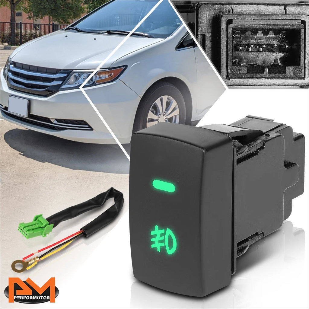Fog Light Switch with Wiring Harness for Honda Odyssey/Civic/Crosstour (2006–2017)