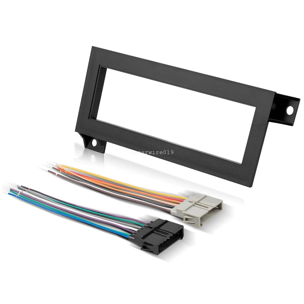 Single Din Radio Install Dash Kit with Wiring Harness for Dodge Ram 1500 (1994–2001)