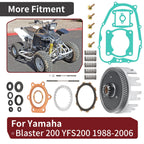 Clutch Kit & Outer Clutch Basket w/ Gear for Yamaha Blaster YFS200 (1988–2006)
