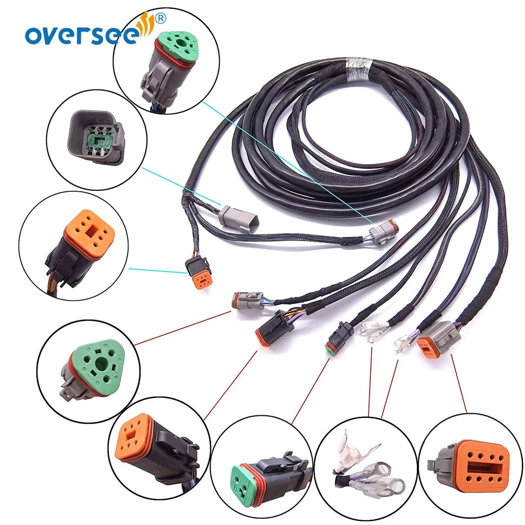 Main Modular Wiring Harness Cable for Evinrude 500618 (0176340, 176340)