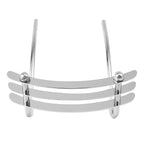 Chrome Front Fender Bumper Grill for Harley Softail FXST