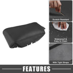 Black Car Auto Armrest Protector Cover Pad for Honda Civic (2016-2021)