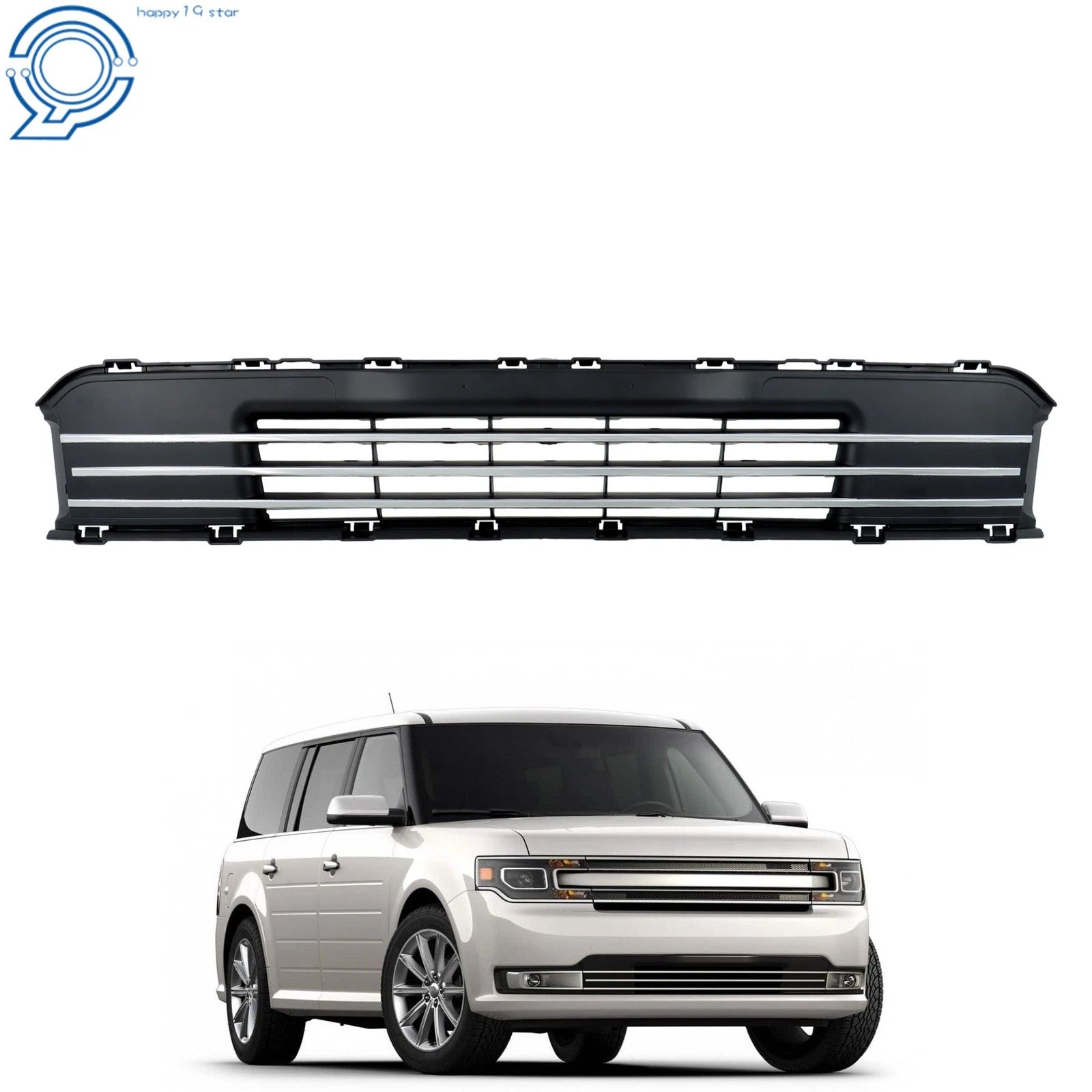Chrome Lower Grille Insert for Ford Flex (2013–2019)