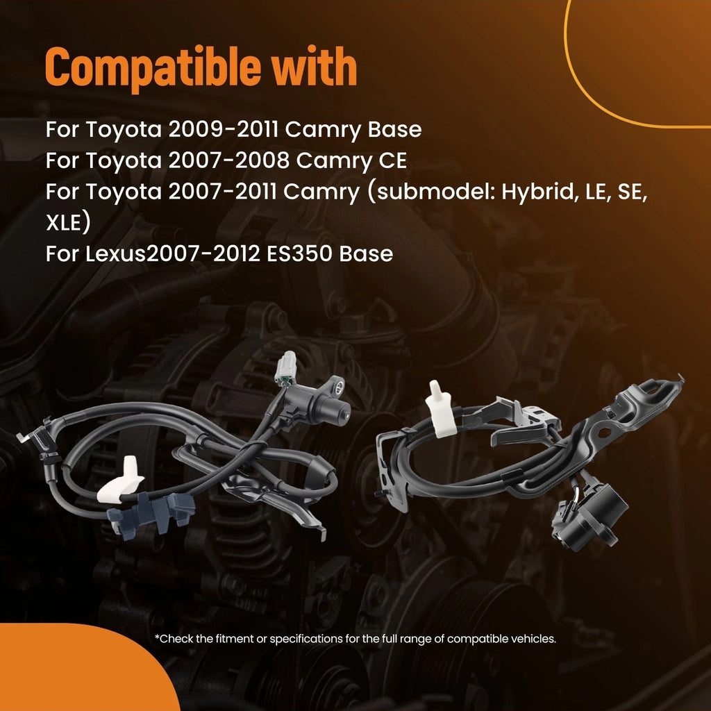 2X ABS Wheel Speed Sensor for Lexus ES350 (2007–2012) 8954233070