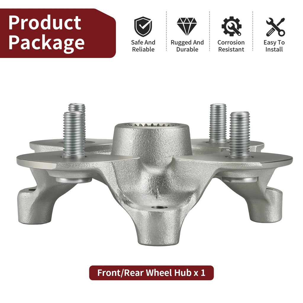 Wheel Hub B16-F510D-02-00 for Yamaha Grizzly 550 (2009–2014), Grizzly 700 (2007–2024)
