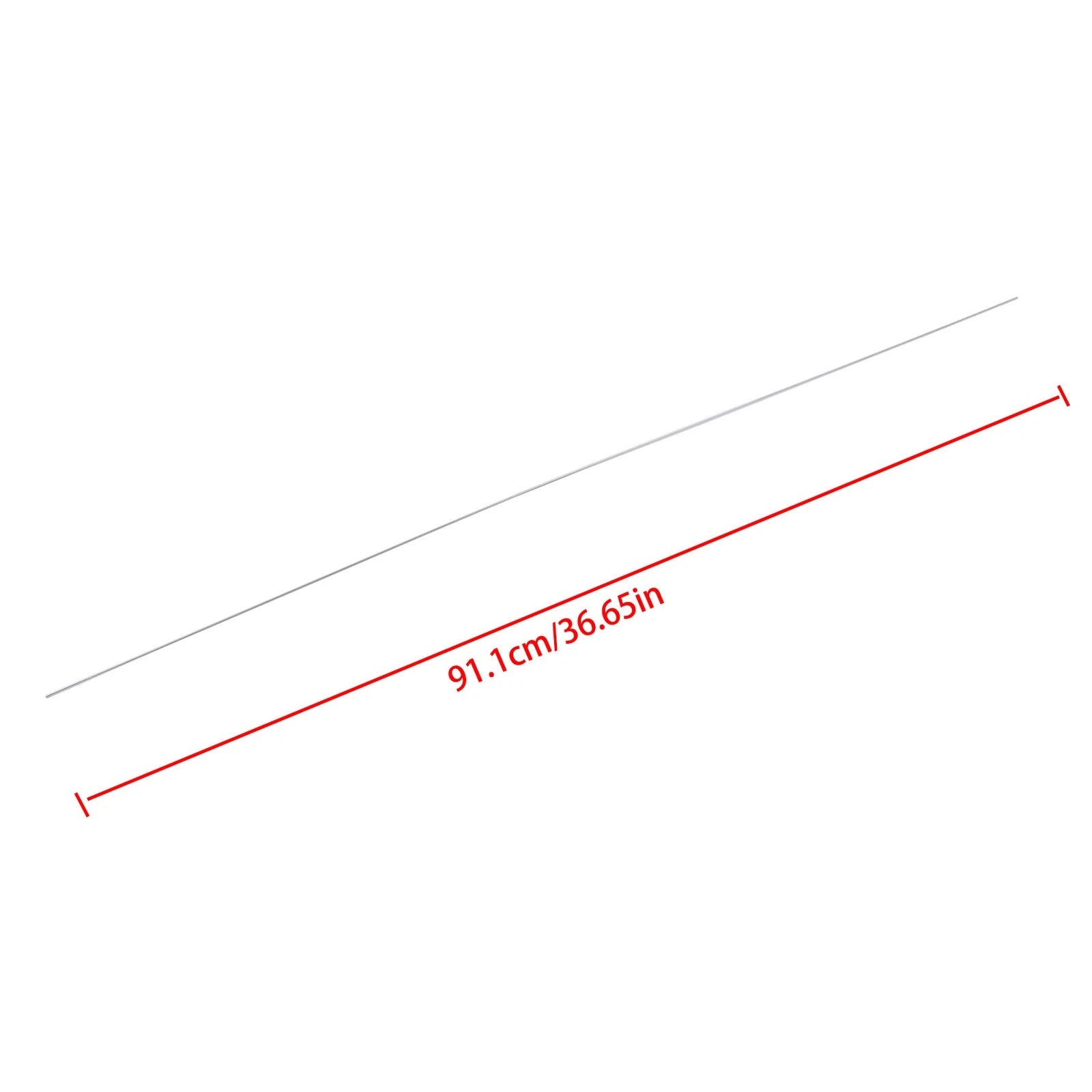 Set of 10 Aluminum TIG Welding Filler Rods for Various Models (1/16" x 36")