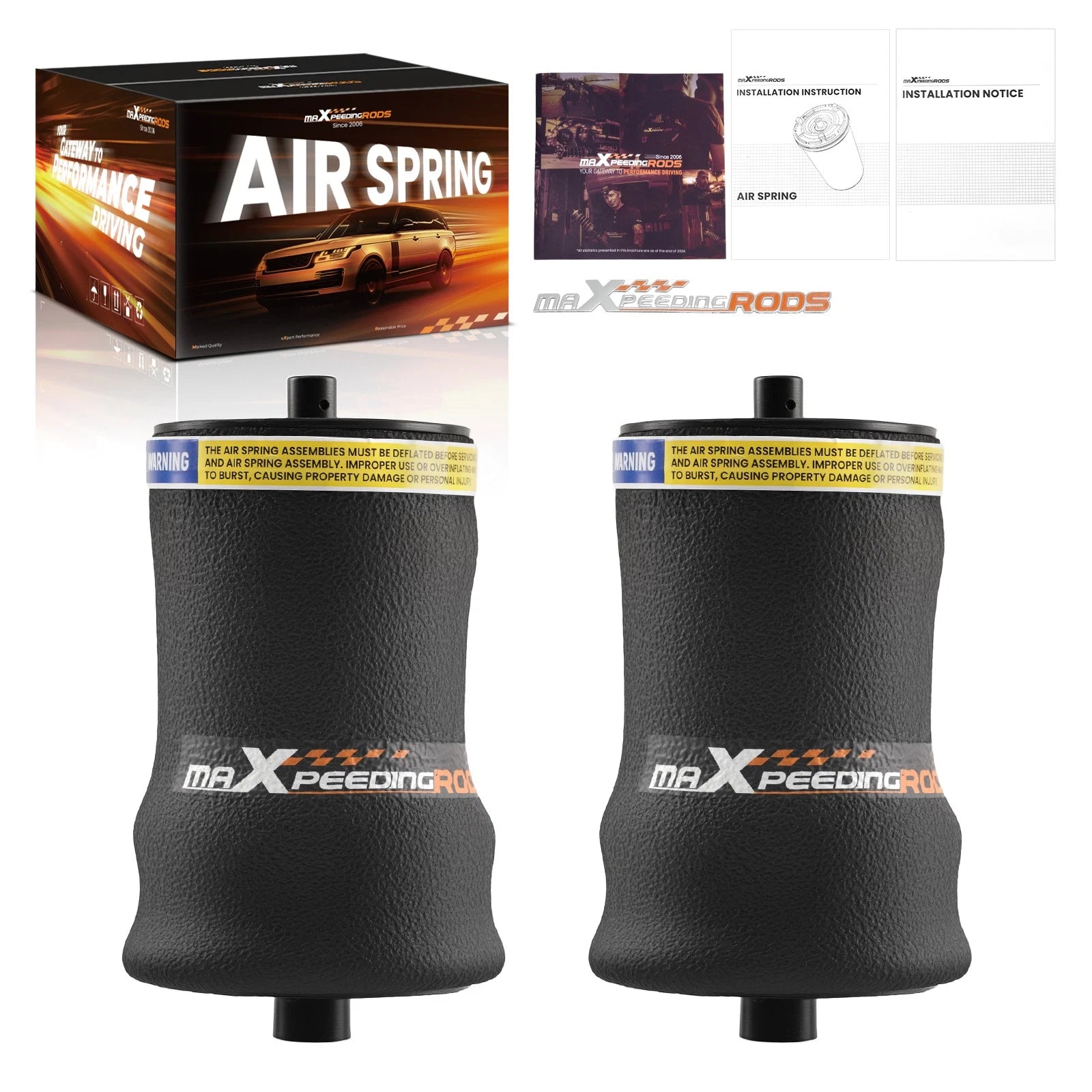 Pair Air Spring Cabin Bag for Continental-ContiTech (67636, CB7087)