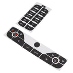Radio + AC Button Repair Sticker for Ford S-Max (2011–2011)