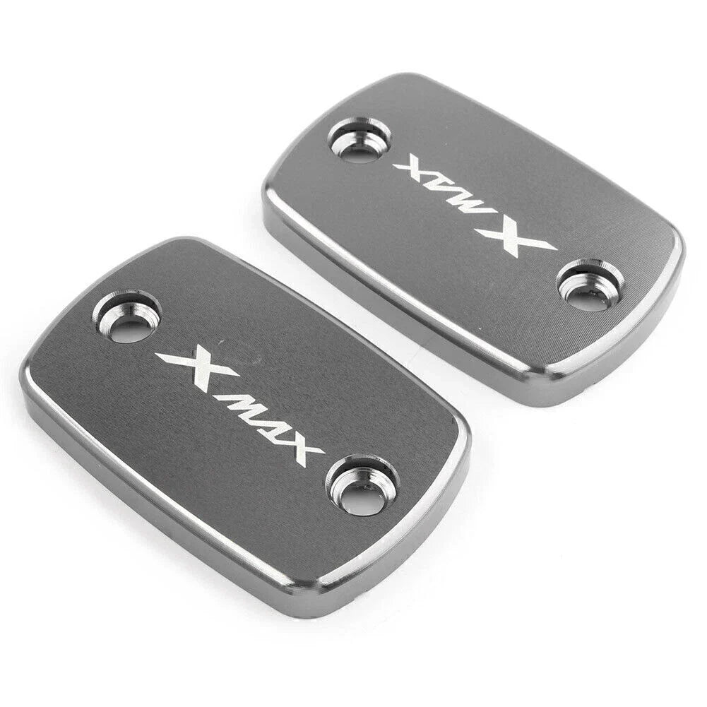 Aluminum Front Fluid Reservoir Cover Caps for Yamaha X-MAX 300 (2017-2023)