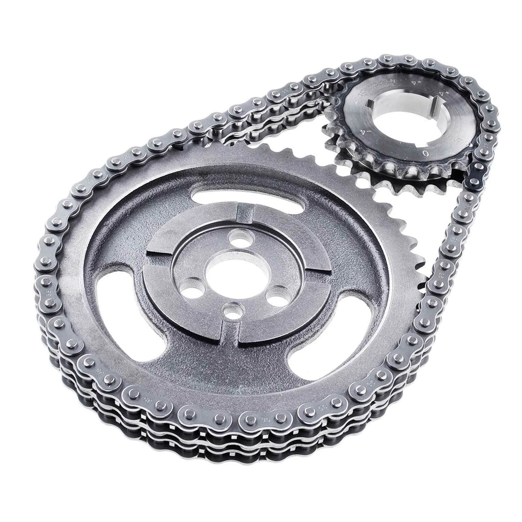 3X Timing Chain Kit for Chevy Malibu, Impala, Camaro (1965–1983)