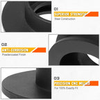 Set of 2 Coil Spring Spacers for Dodge Ram 1500 2WD (2002–2014)