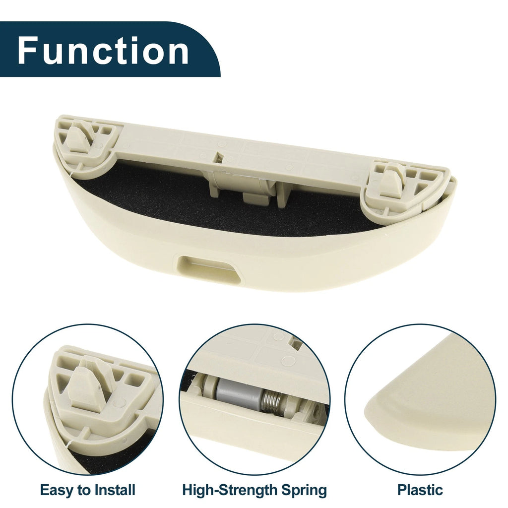 Sunglasses Case for Volkswagen Touran (2003–2015) Eyeglasses Holder Beige