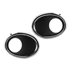 2 x Left+Right Fog Light Lamp Cover Bezel Trim for Nissan Qashqai (2014–2017)