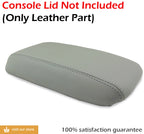 Center Console Armrest Cover for Honda Civic (2012–2015) Gray Leather