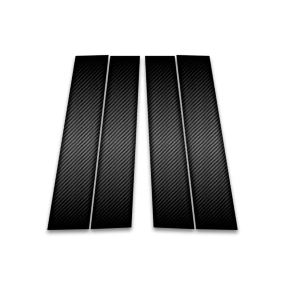 4pc Carbon Fiber Pillar Post Covers for 2011-19 Ford Explorer