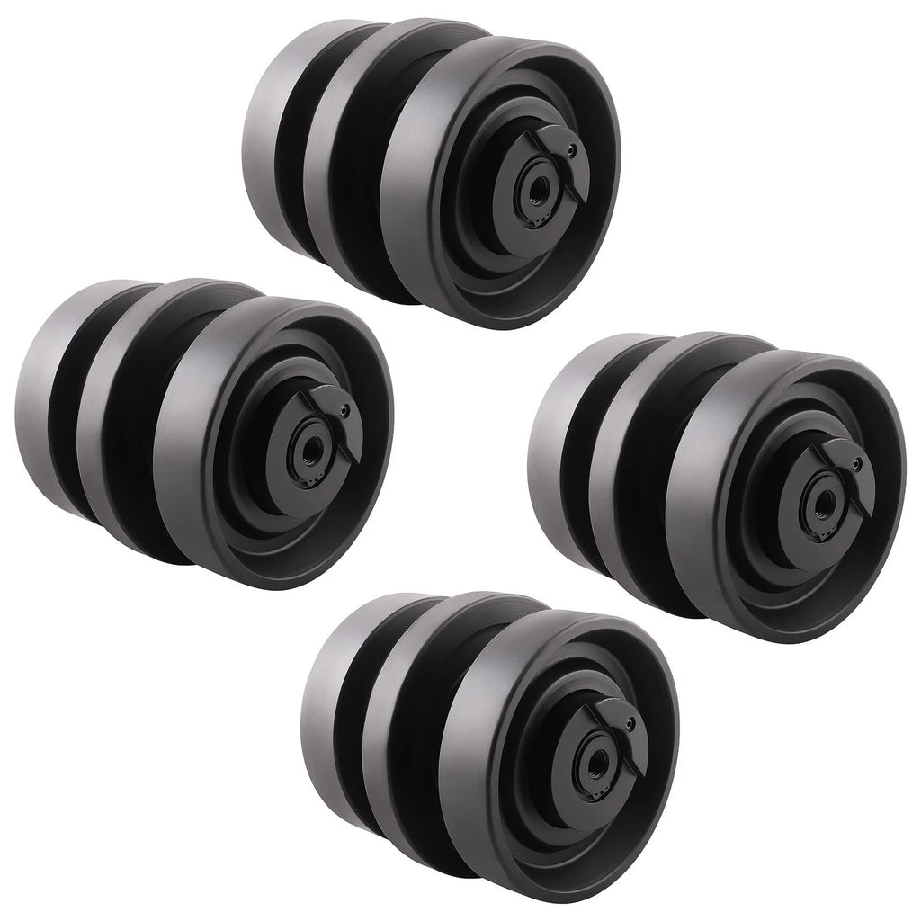 4X Bottom Roller for Kubota SVL65 SVL75 SVL90 SVL95-2S SVL97-2 (2015–2023)