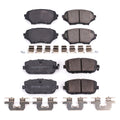 PowerStop Front & Rear Carbon Fiber Ceramic Brake Pads Kit for MX-5 Miata (2006–2015)