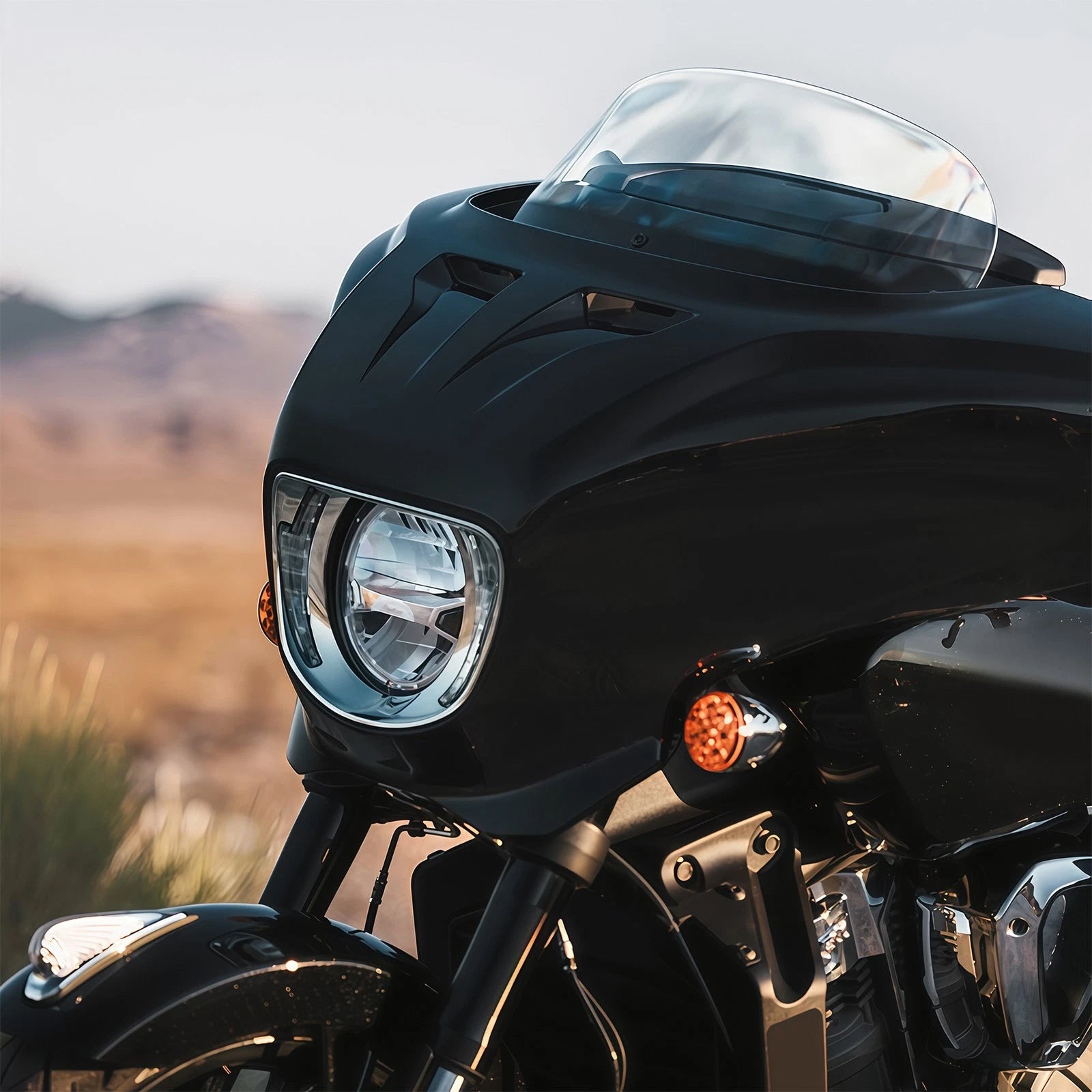 Headlight Bezel Trim Ring for Indian Chieftain (2019–2025) Chieftain Elite (2020–2024)