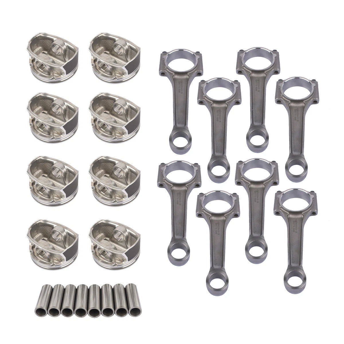 Set of 8 Pistons Connecting Rods for Dodge Chrysler Jeep 5.7L Hemi (2009–2014)