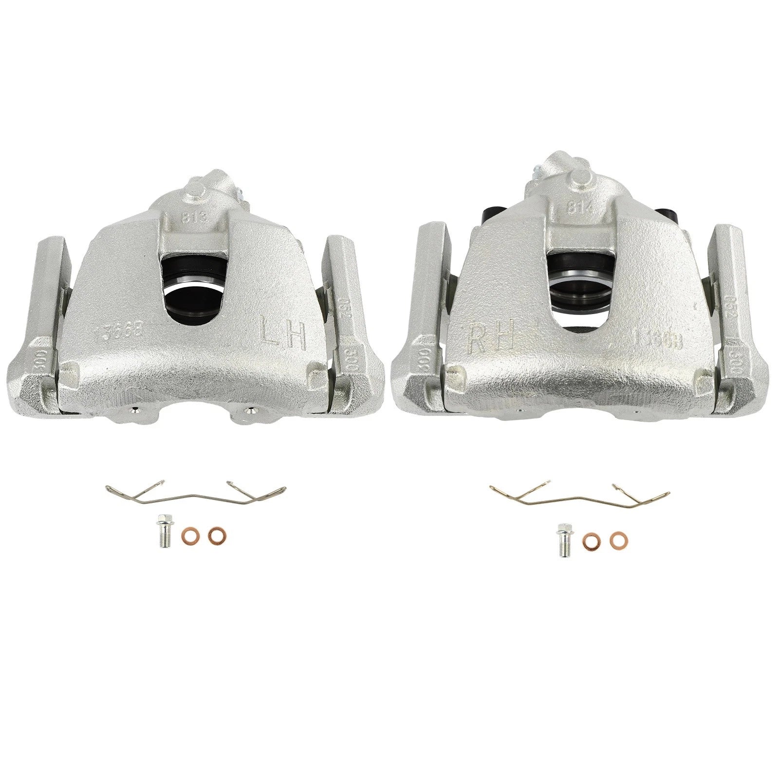 Set of 2 Front Brake Calipers for Mazda 3, Mazda 5