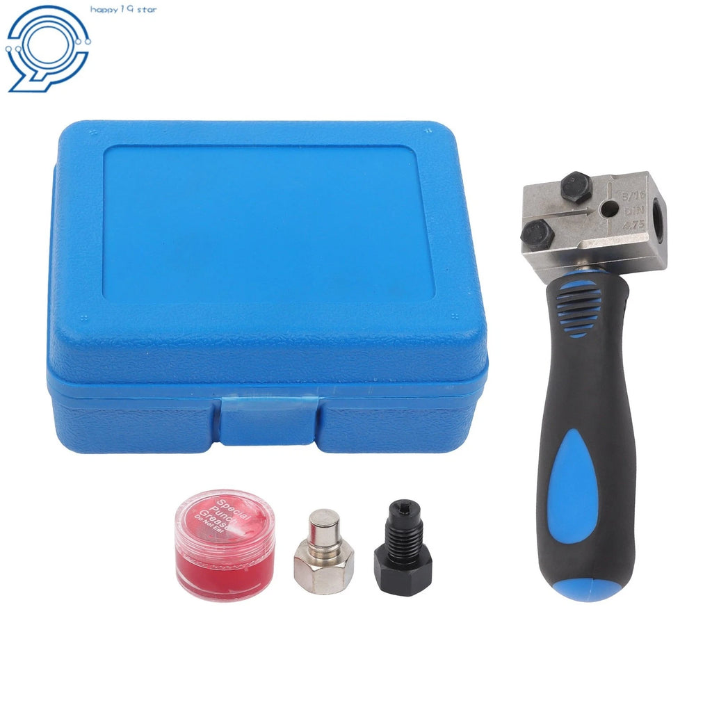 Handheld Pipe Flares Tool for Car Brake Line Flaring (3/16")