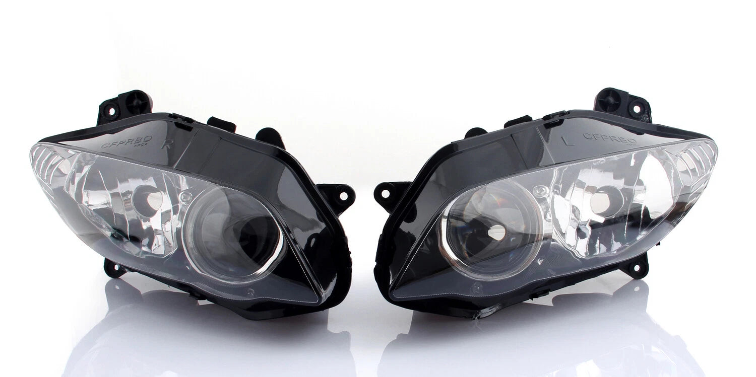 Front Headlight Assembly for Yamaha YZF 1000 R1 (2004–2006) Smoke B1 T9