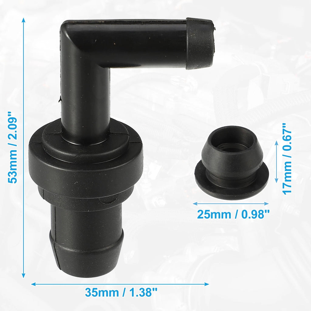 PCV Valve Grommet Kit for Mazda Miata 1.8L (1999–2000) No.B54113890A/E30113338A