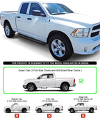 Side Armor for Dodge Ram 1500 Quad Cab (2009-2018)