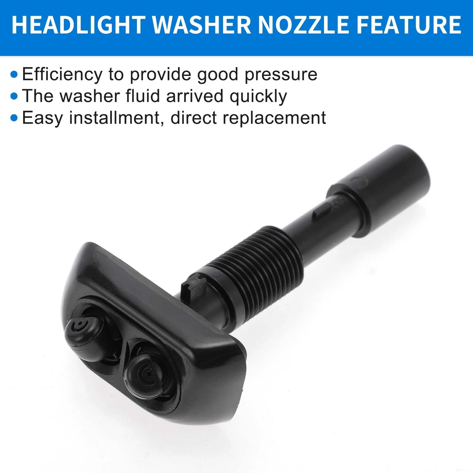 Front Left Headlight Washer Nozzle for BMW 740iL 740i 1995–2001 No. 61678370559