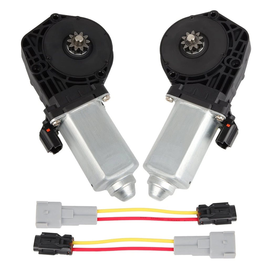 Power Window Regulator Motor Set of 2 for Ford F250 Super Duty (2000–2007)