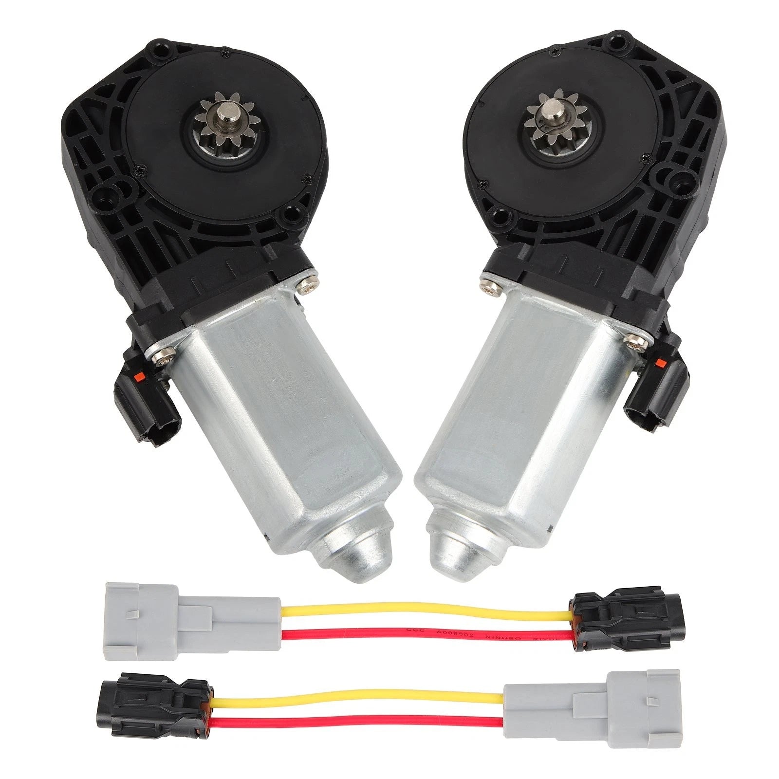 Power Window Regulator Motor Set of 2 for Ford F250 Super Duty (2000–2007)