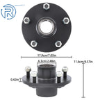5 Lug Trailer Hub Kit for RV Camper (3500lb Axle, 5 on 5.5) #84 Spindle