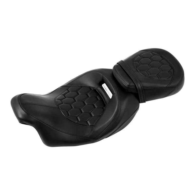 Driver & Passenger Seat for Harley Touring Street Road Glide (2009–2023) Black