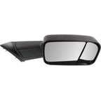Tow Mirror for Ram 1500 (2013–2018) Passenger Side Manual Fold Blind Spot