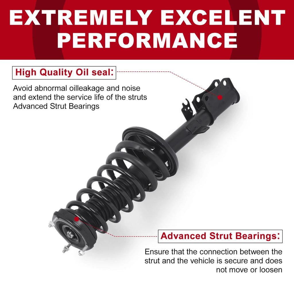 Rear Struts with Coil Spring for Toyota Camry Solara (1997–2003)