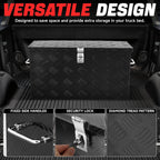 Hydraulic Lift Tool Box for Trucks (27"L X 9.4"D X 12.6"H)